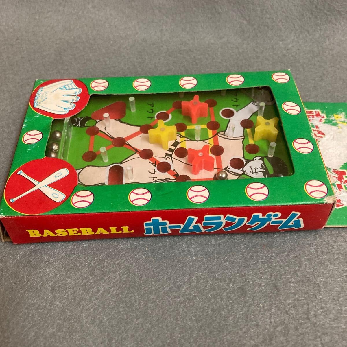 Amazon.co.jp: 昭和レトロ ホームランゲーム 当時物 駄菓子屋 ミニ