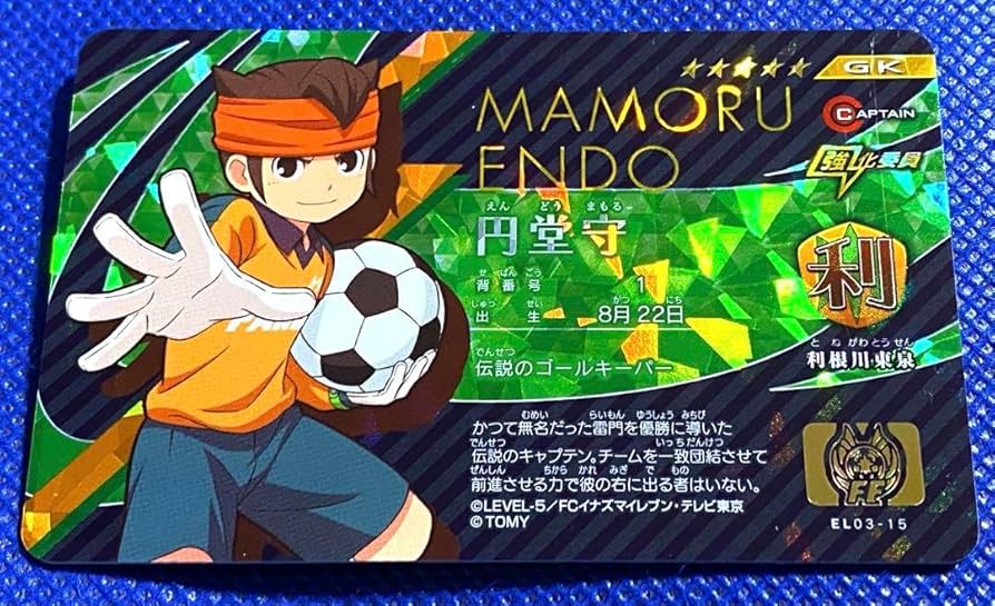 Amazon.co.jp: イナズマイレブン イレブンライセンス 円堂守 利根川