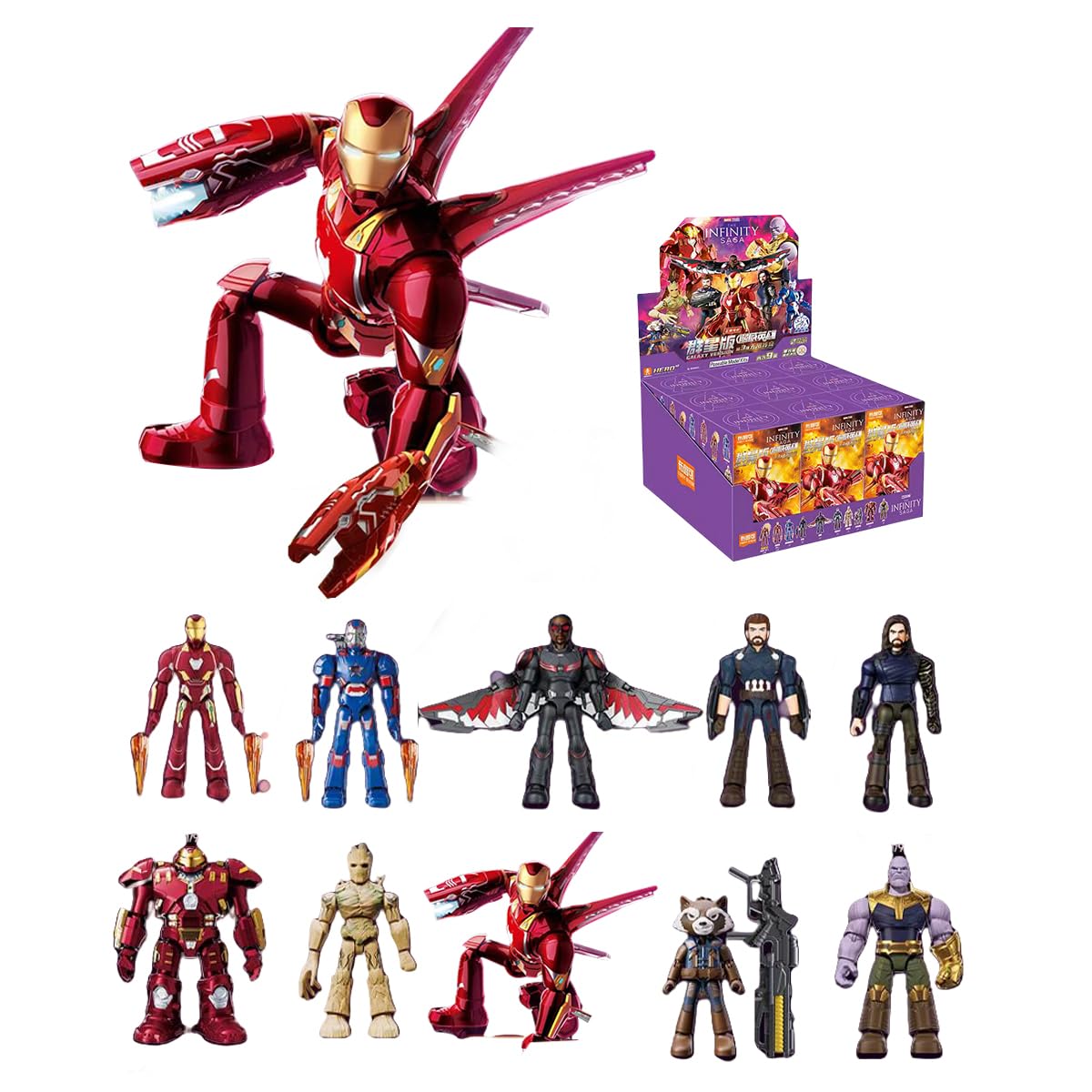 Amazon.co.jp: HiPlay ブルコ マーベルヒーローズ 群星版 第3弾