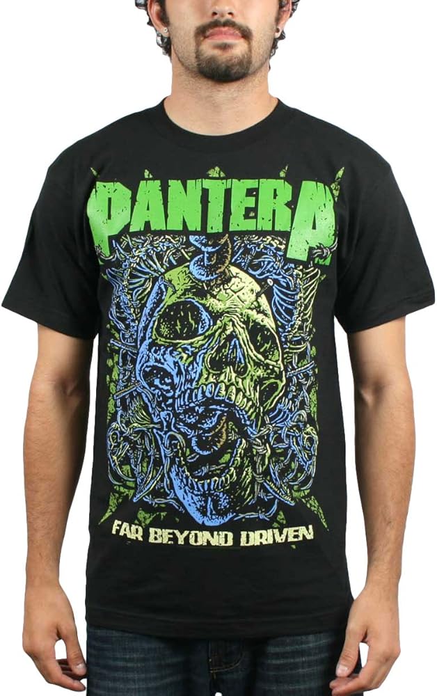 Amazon.com: Bravado Men's Pantera Far Beyond Driven T Shirt,Black