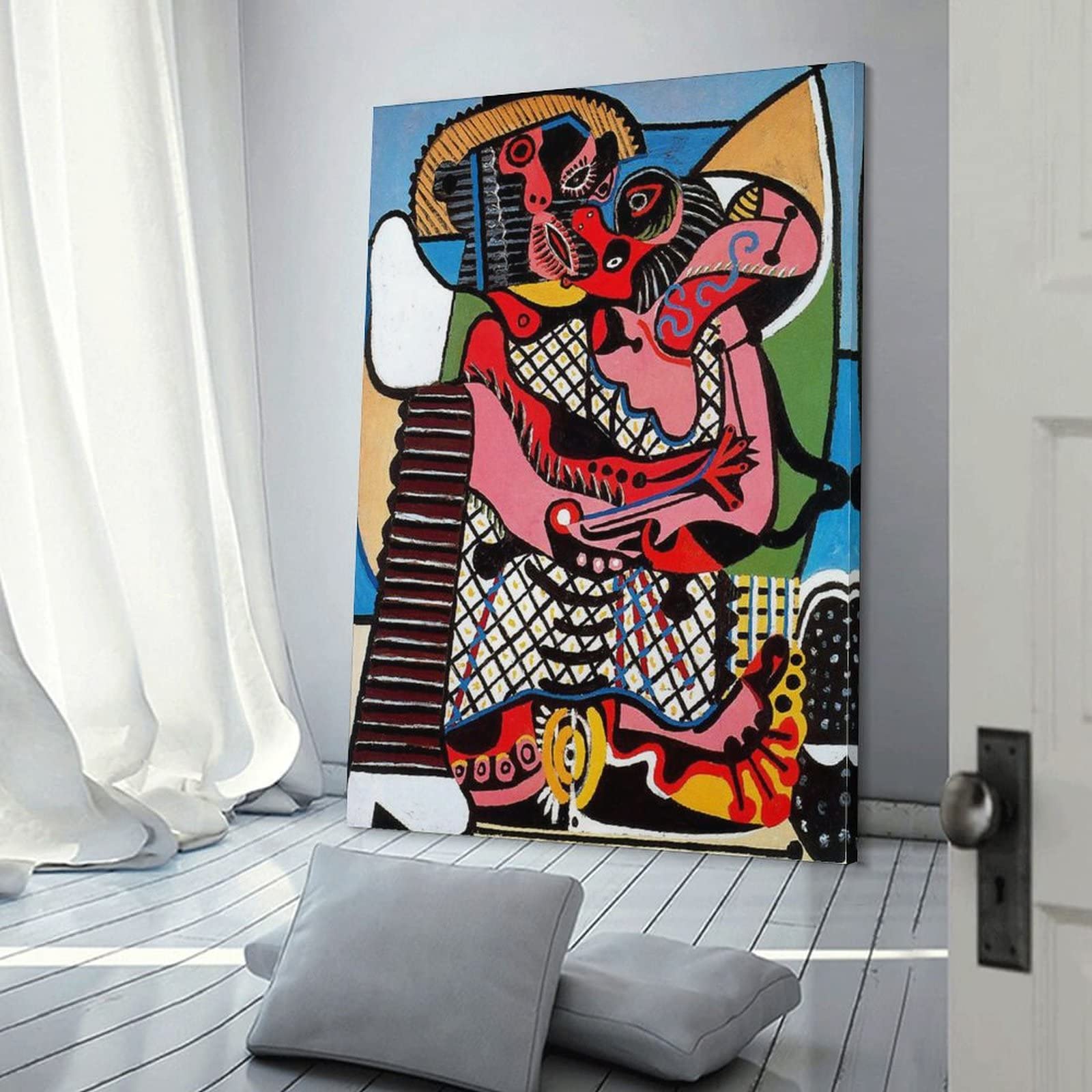 Amazon.co.jp: Pablo Picassoパブロ・ピカソ画家の作品（接吻-1925）刷