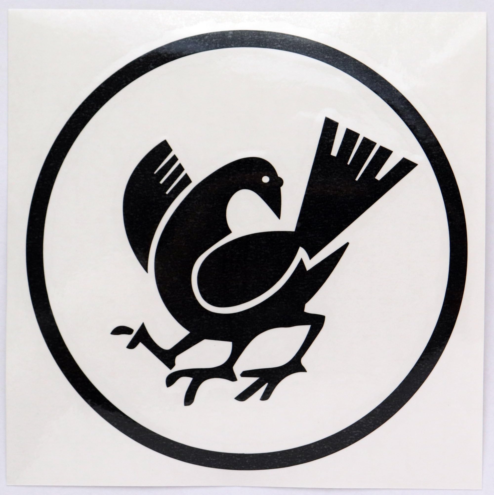 Amazon.co.jp: カッティングステッカー 八咫烏（ヤタガラス） 転写