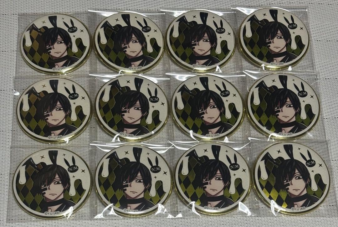 Amazon | 桃源暗鬼 バニー 缶バッジ 無陀野無人 | バッジ | おもちゃ