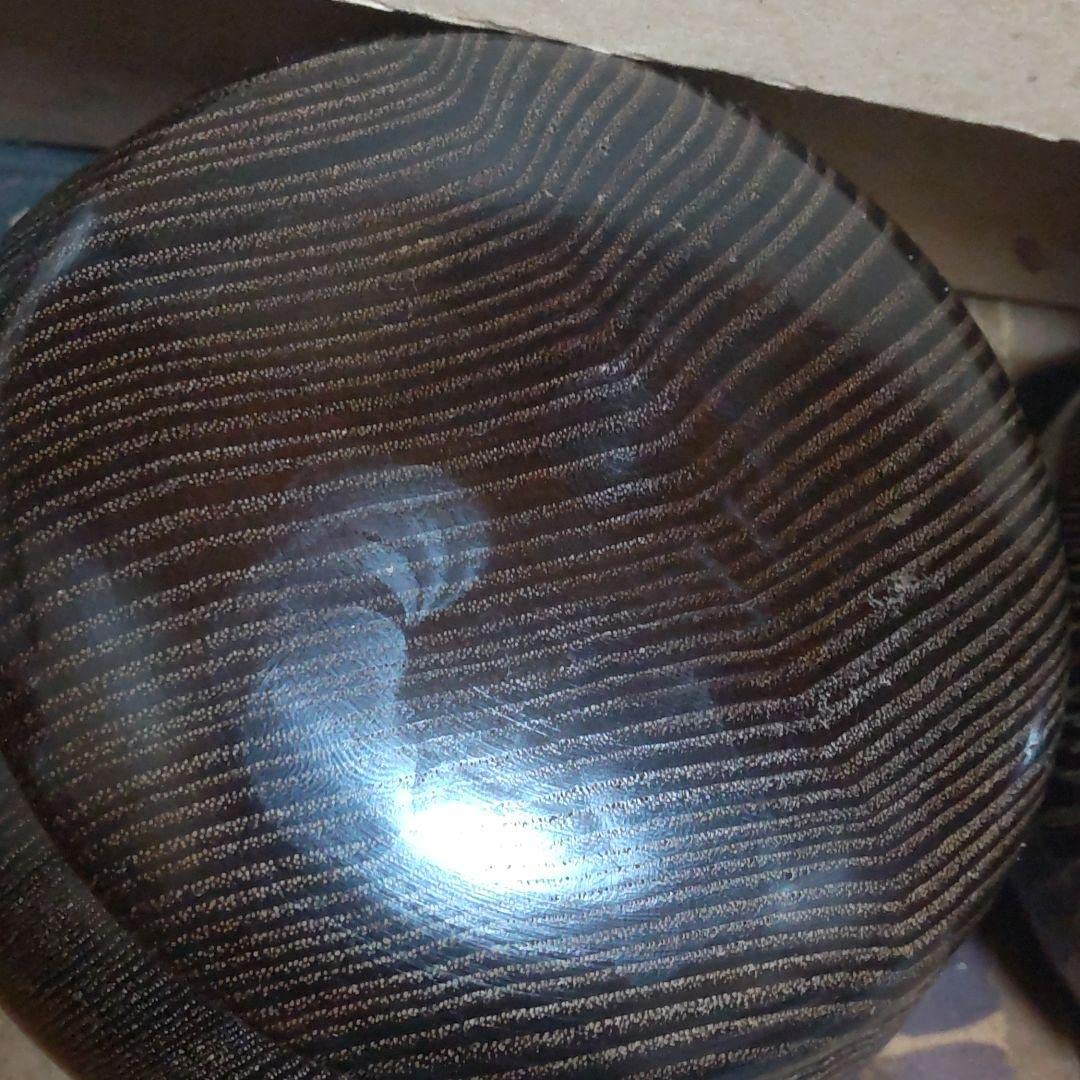 Amazon | タガヤサン碁笥 鉄刀木碁笥 柾目 特大平形 | 囲碁 | おもちゃ