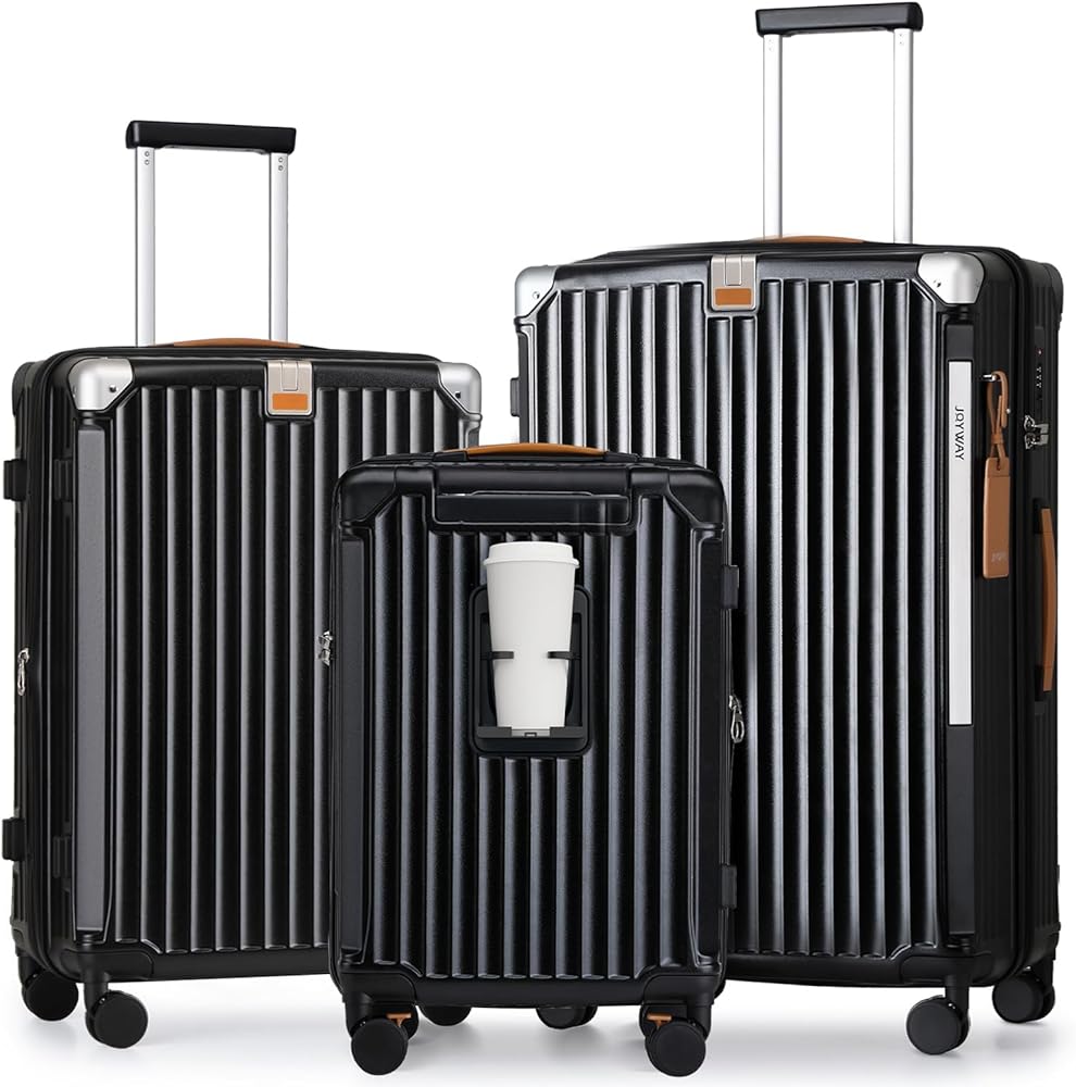Amazon.com | Joyway 3 Piece Set Hardside Expandable Luggage with