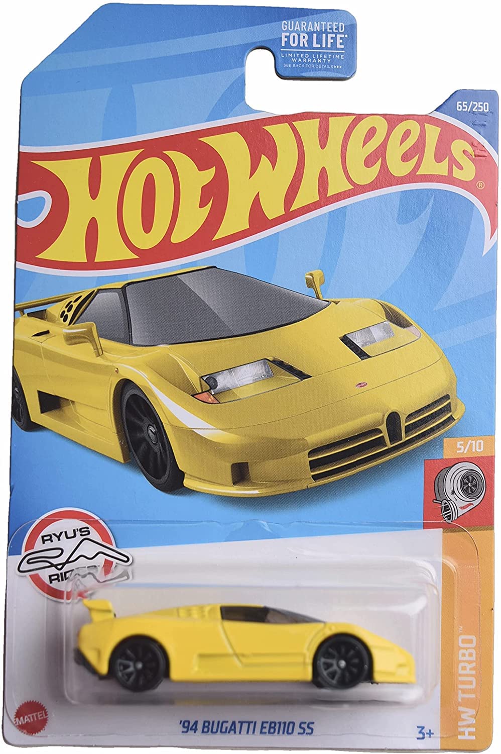 Amazon.co.jp: Hot Wheels '94 Bugatti EB110 SS, Turbo 5/10