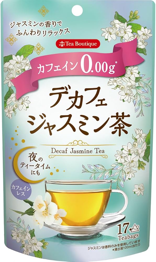 Amazon.co.jp: Tea Boutique Gentle Decafe Jasmine Tea, 0.05 oz (1.3