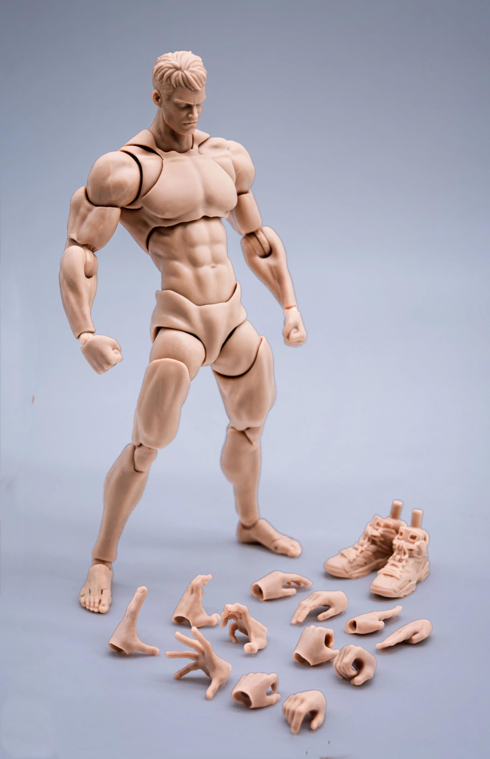 Amazon.co.jp: 【Tbmodel 】Wind toys 1/12 アクションフィギュア 筋肉