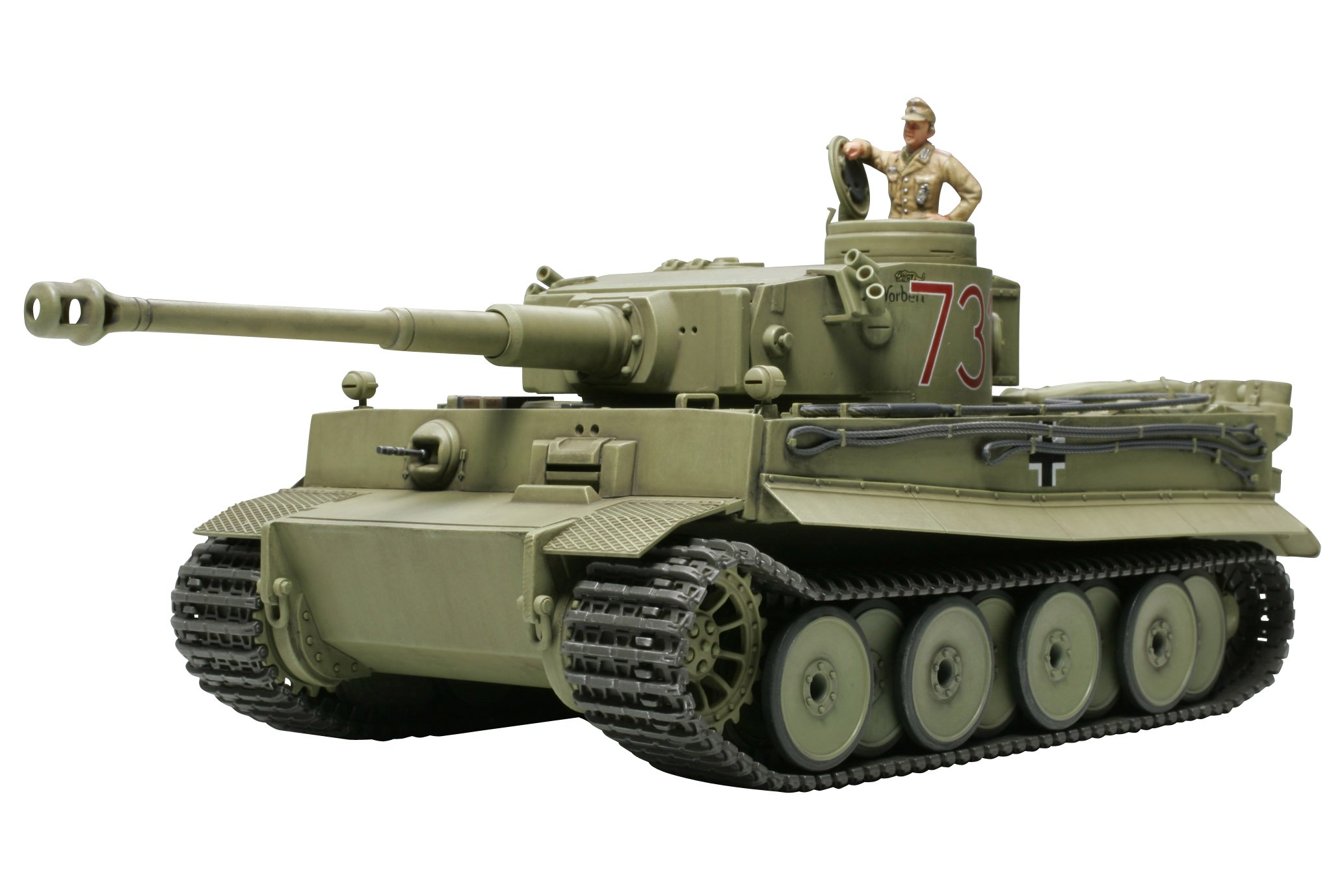 Amazon | タミヤ 1/48 ドイツ重戦車 タイガーI 極初期生産型 (アフリカ