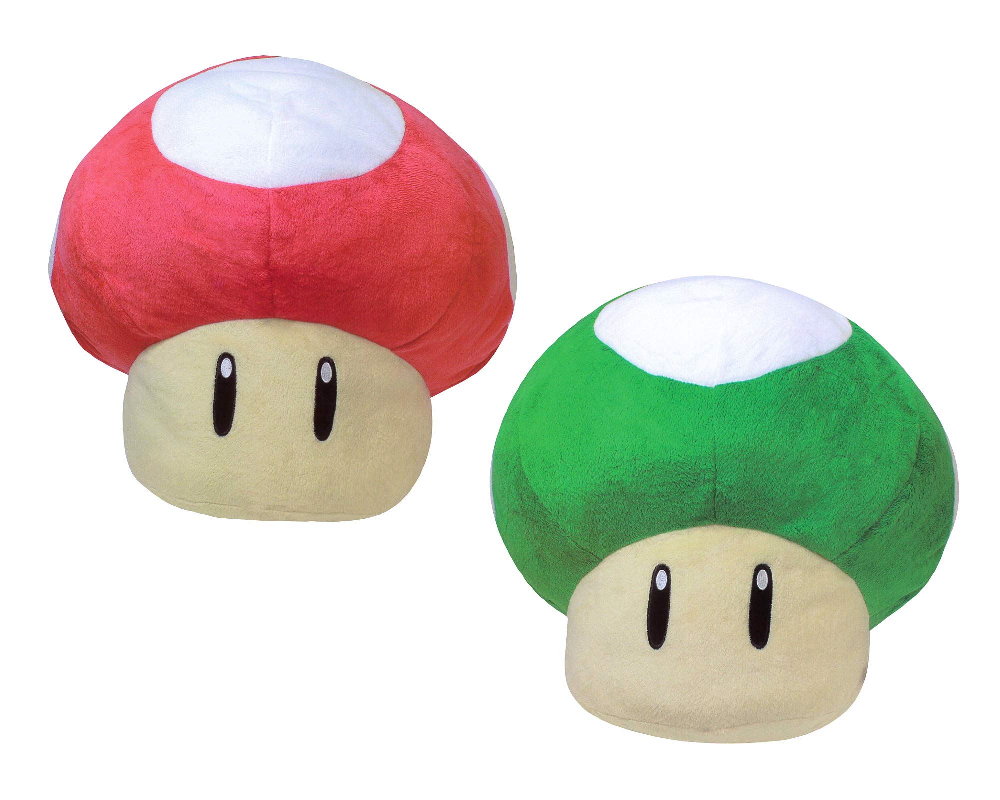 Amazon.co.jp: スーパーマリオ 特大サイズぬいぐるみ スーパーキノコ