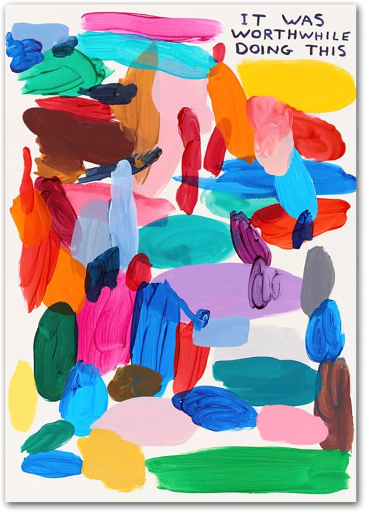 Amazon｜デビッドシュリグリーポスターとプリント落書き