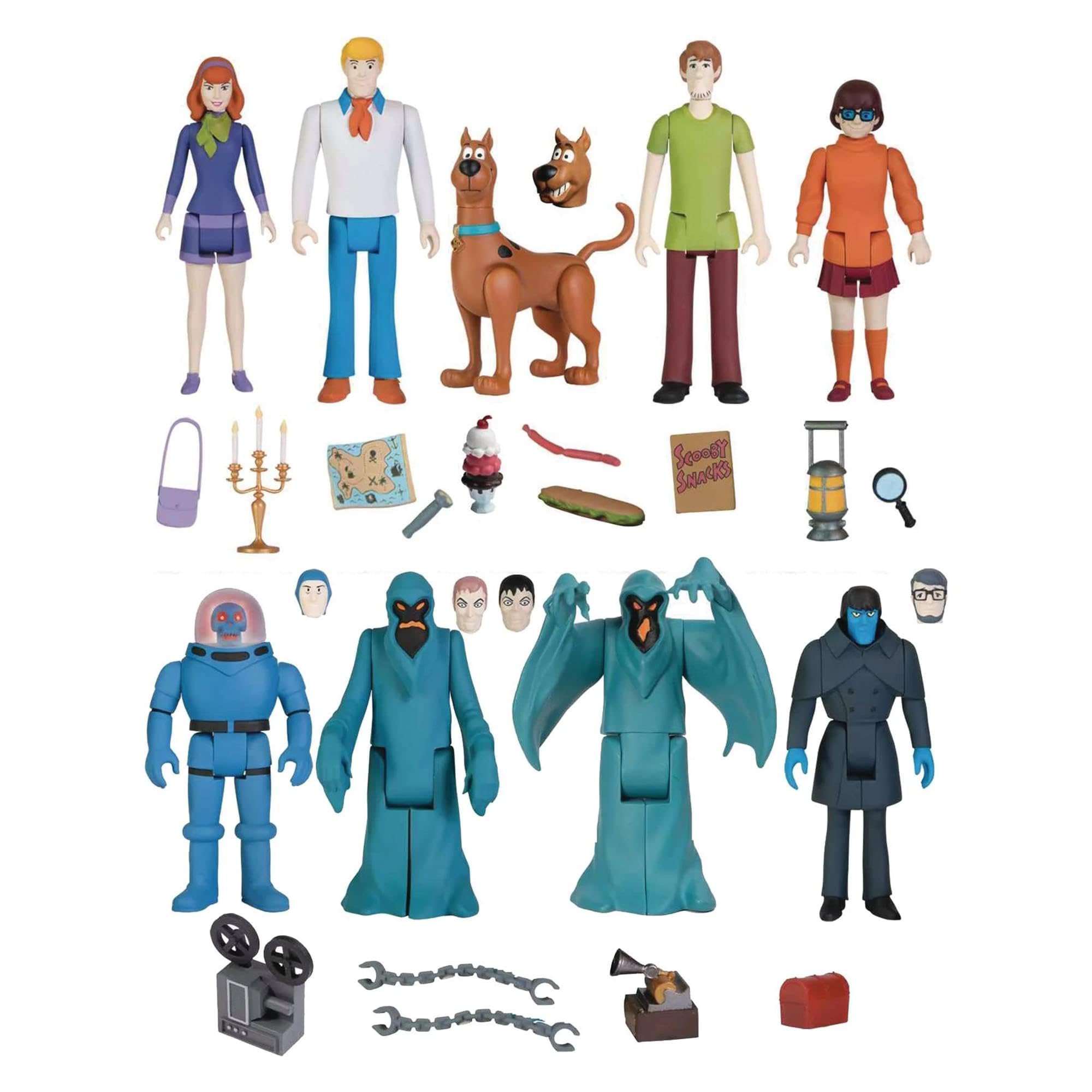 Amazon.com: Mezco Scooby-Doo! Friends & Foes Deluxe 5 Points Boxed