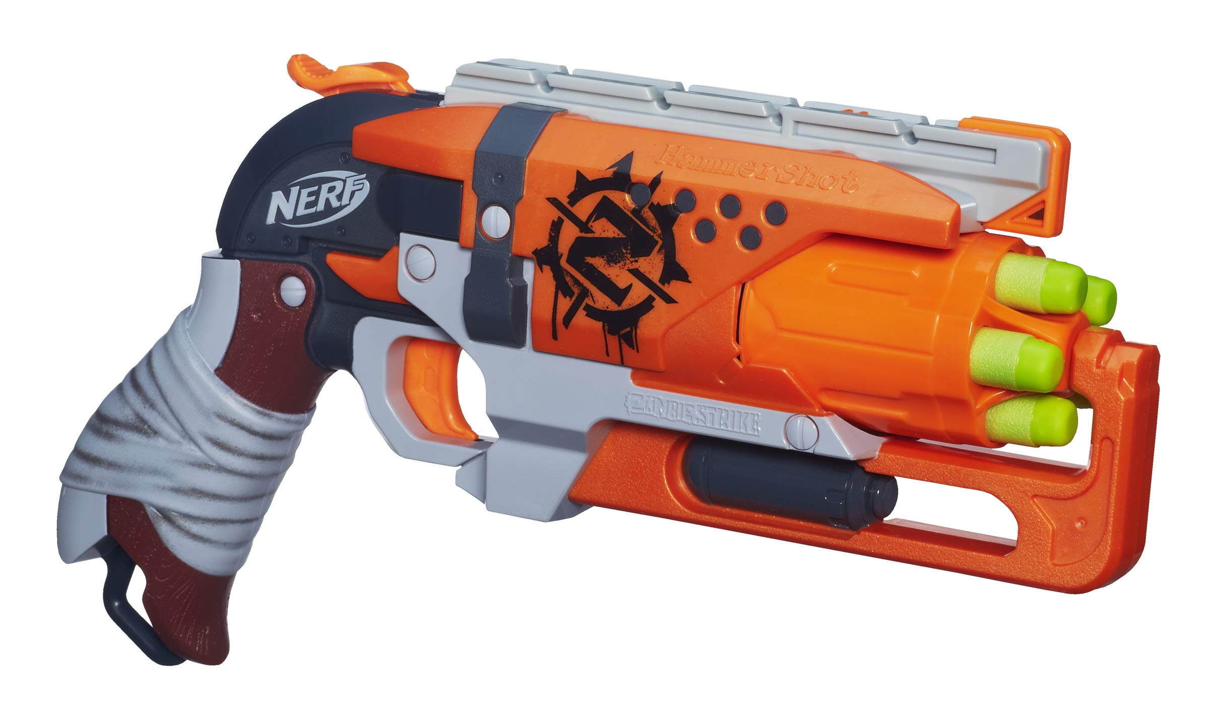 Amazon.com: NERF Zombie Strike Hammershot Blaster (Amazon