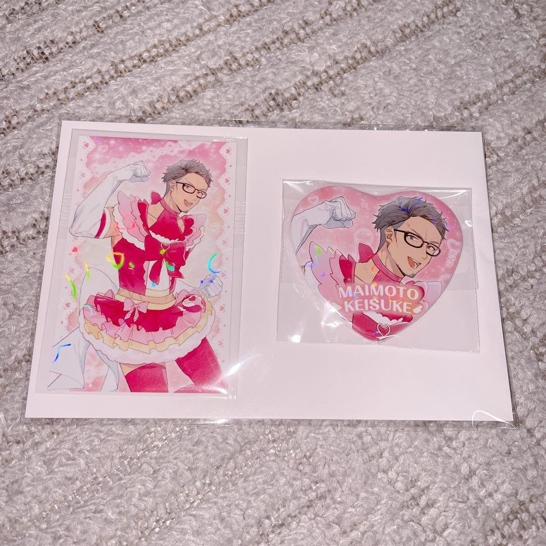 Amazon.co.jp: にじさんじ 魔法少女おじさん 缶バッジチェキ風カード