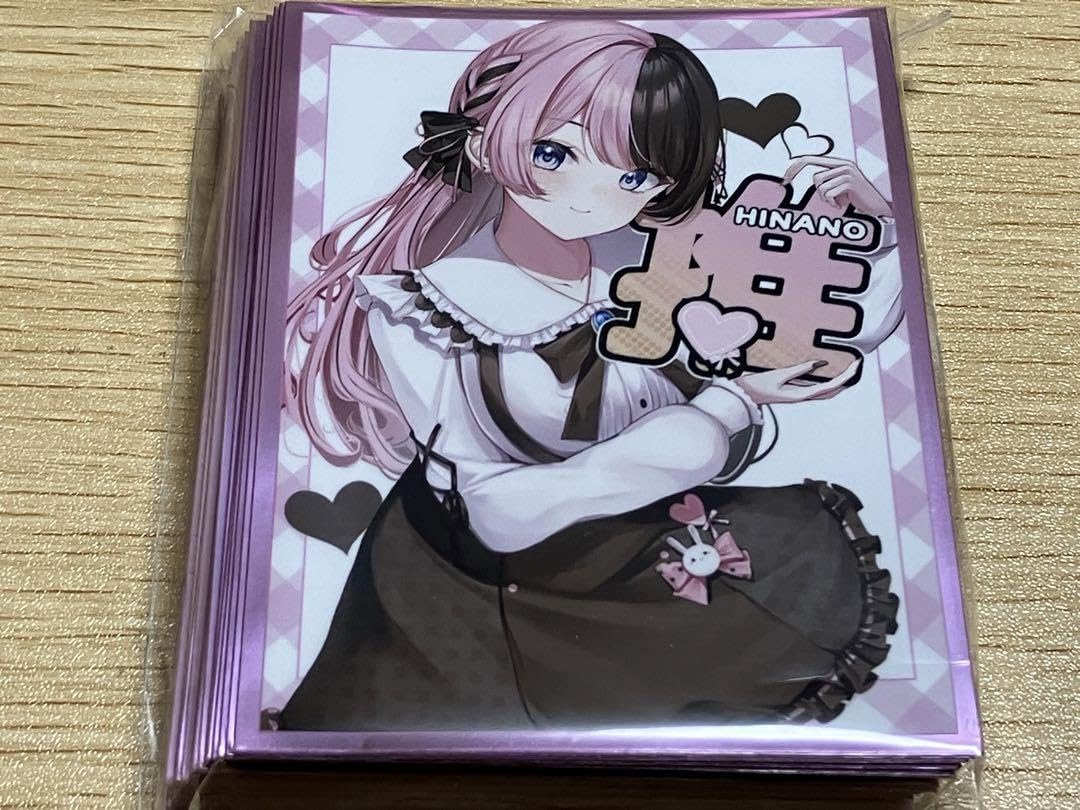 Amazon.co.jp: 白詰草 ぶいすぽ スリーブ 推し 橘ひなの : おもちゃ