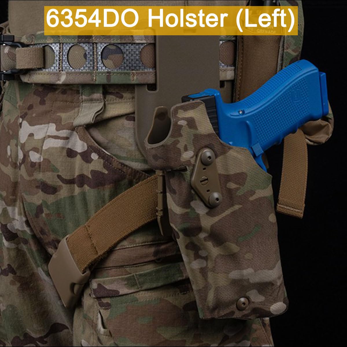 Amazon.co.jp: 左利き用 戦術ホルスター G17 & X300完全対応 瞬脱式