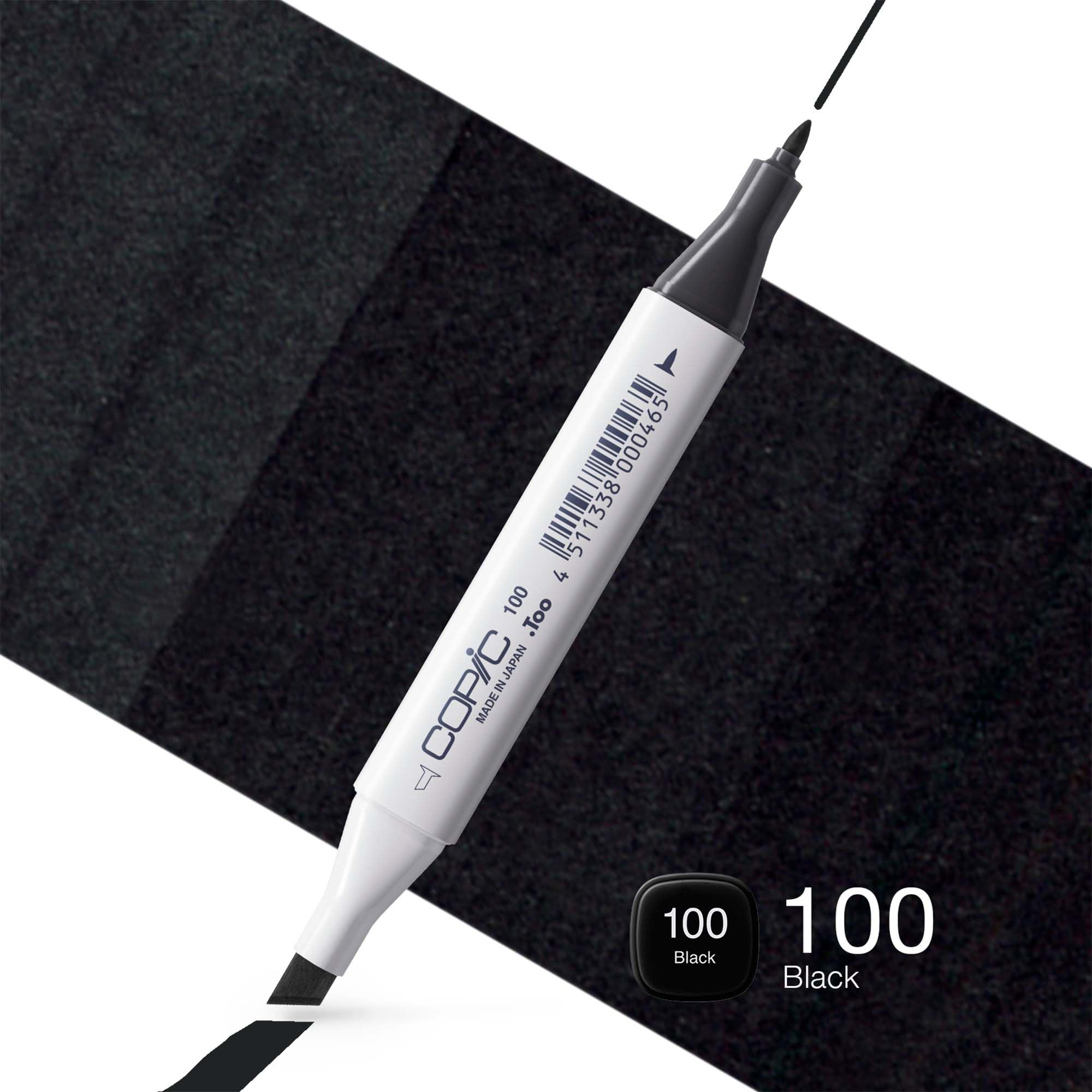 Amazon.com: Copic Marker with Replaceable Nib, 100-Copic, Black