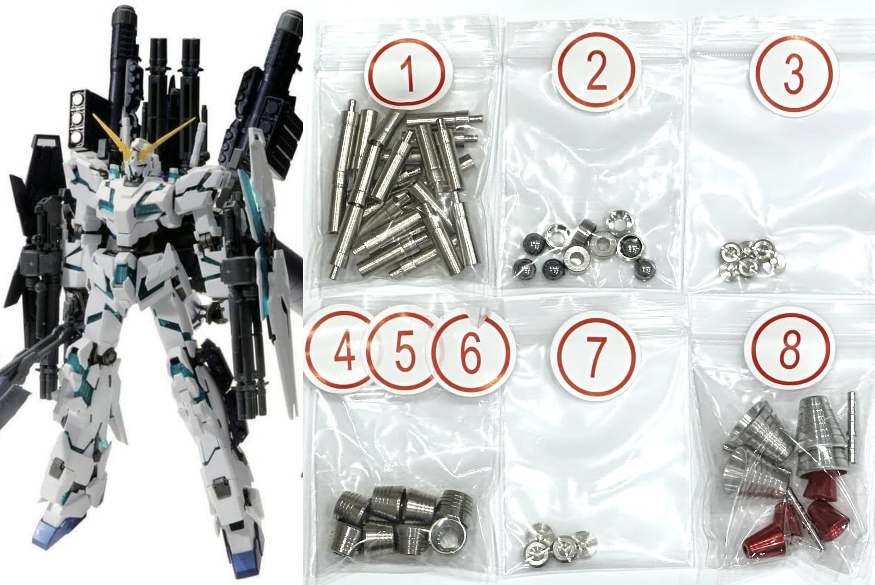 Amazon.co.jp: MG 1/100 RX-0 フルアーマーユニコーンガンダム Ver.ka