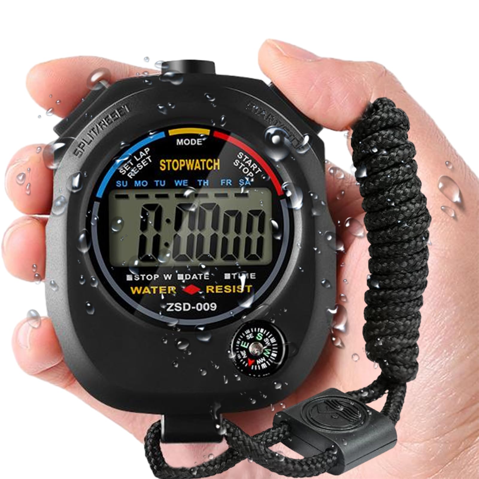 Amazon.co.jp: aninako ストップウォッチ スポーツ デジタル 時計