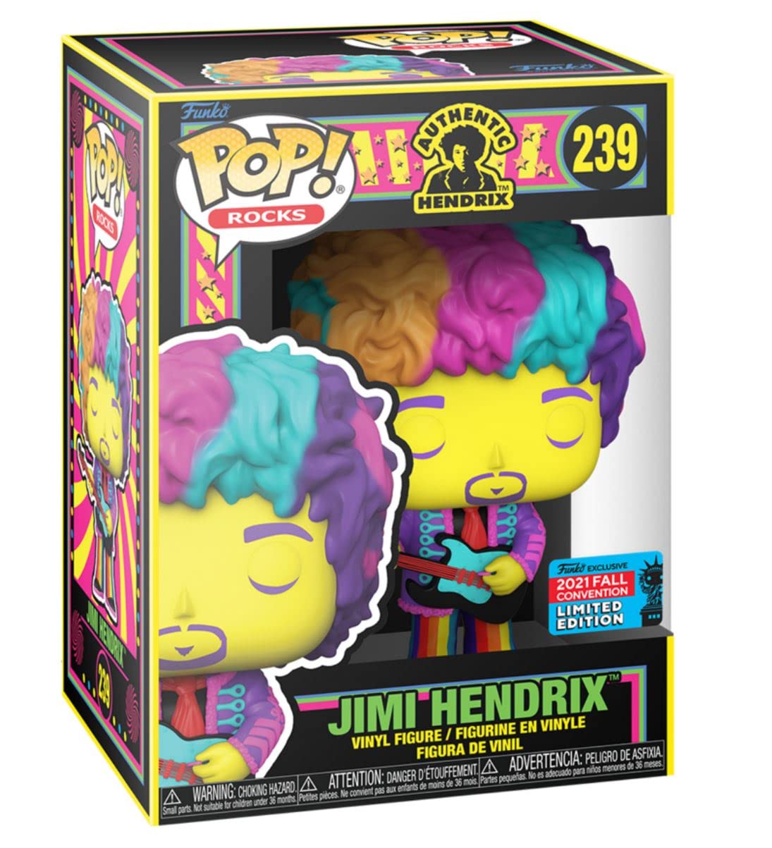 Amazon.com: Funko pop Exclusive Jimi Hendrix : Toys & Games