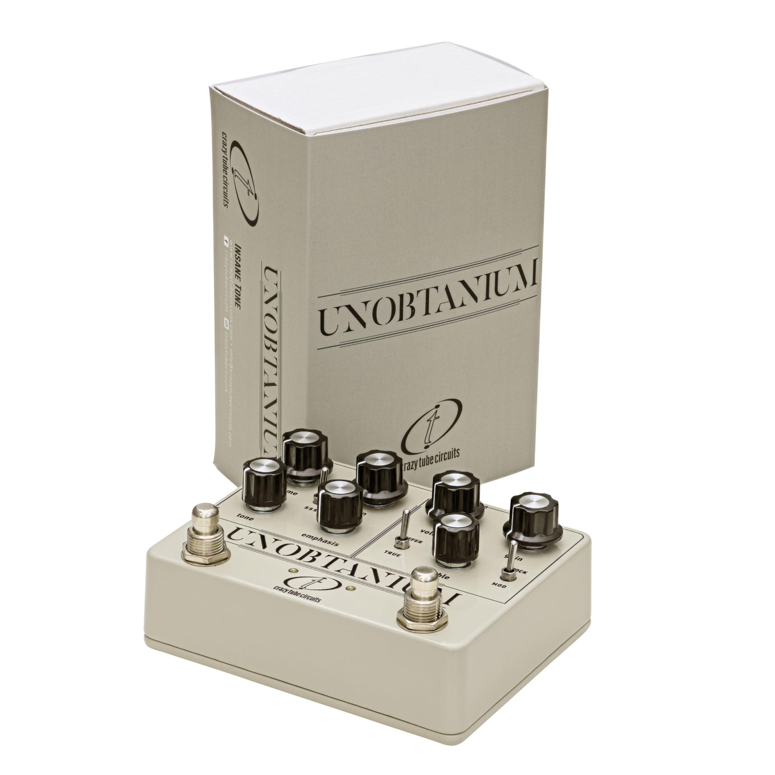 Amazon.com: Crazy Tube Circuits Unobtanium Dual Overdrive