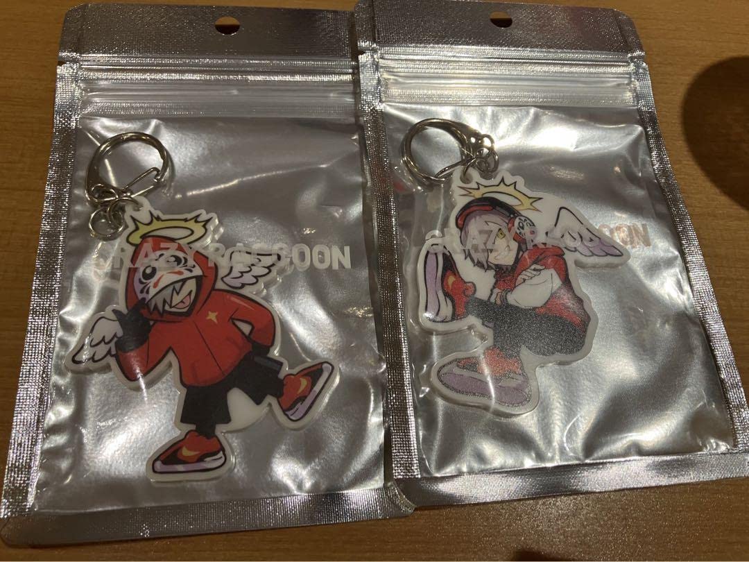 crazy CRロックの日 コインケース raccoon CR ロックの日アクリル