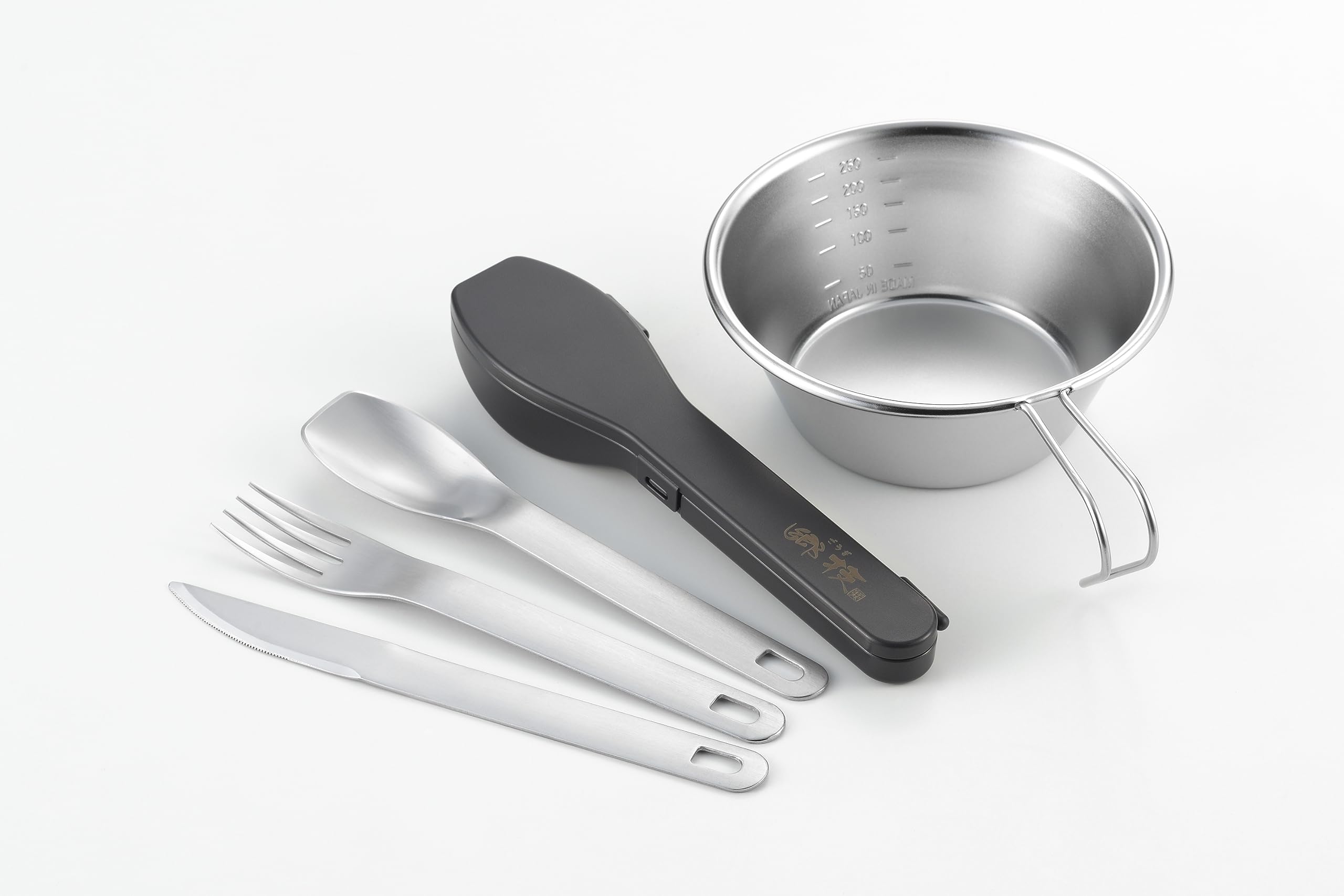 Amazon.co.jp: ヨシカワ ステンレス シェラカップ カトラリー セット