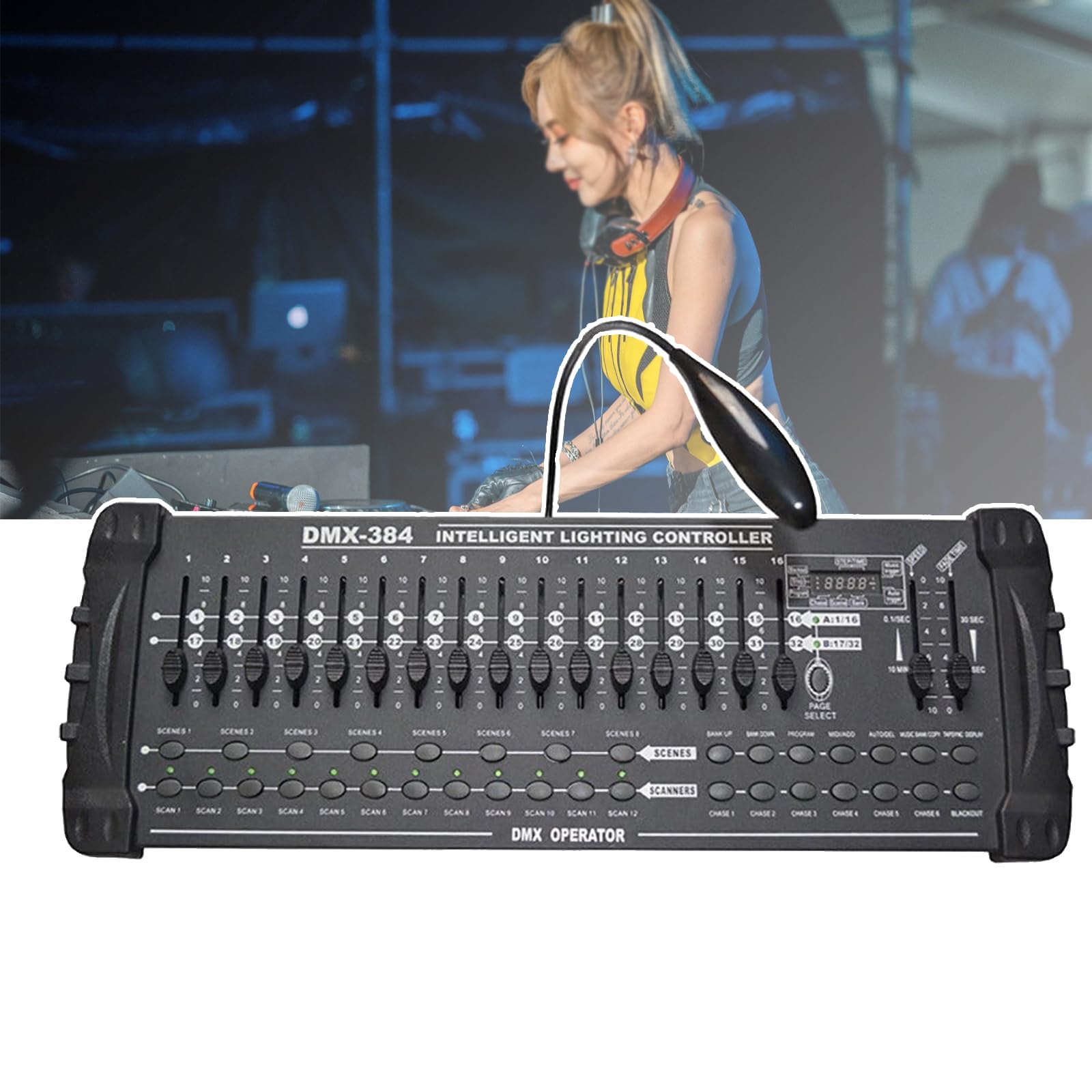 Amazon.co.jp: Dmx-512、DJ コントローラー、ライトの自動制御