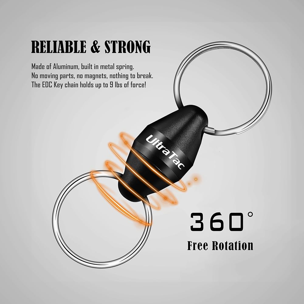 Amazon.com: UltraTac Quick Release Keychain for Men, Secure
