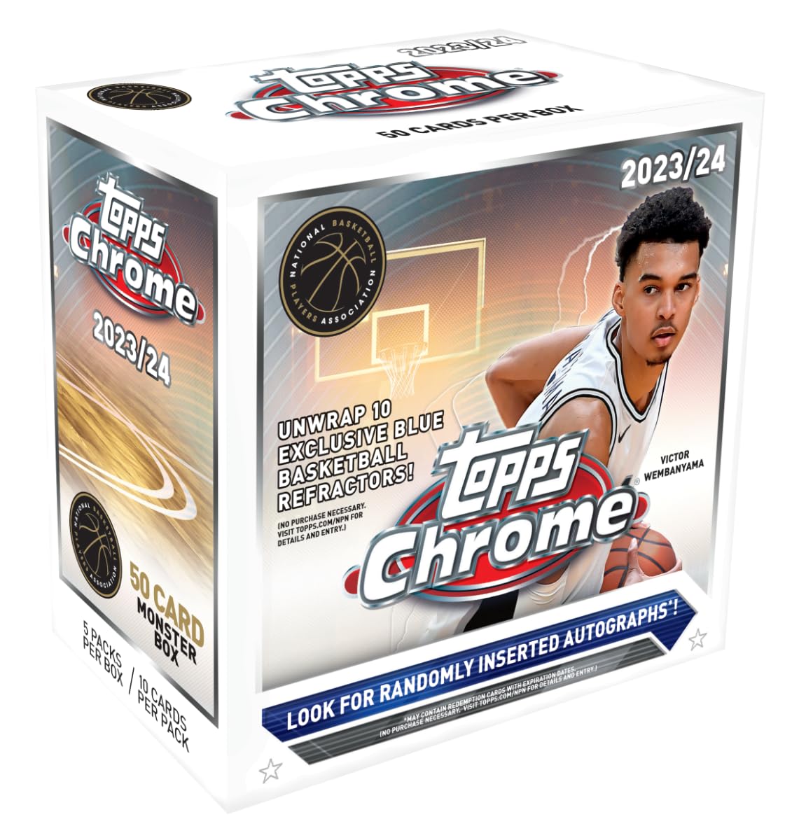 Amazon | 2023/24 Topps Chrome Basketball - Monster トップス