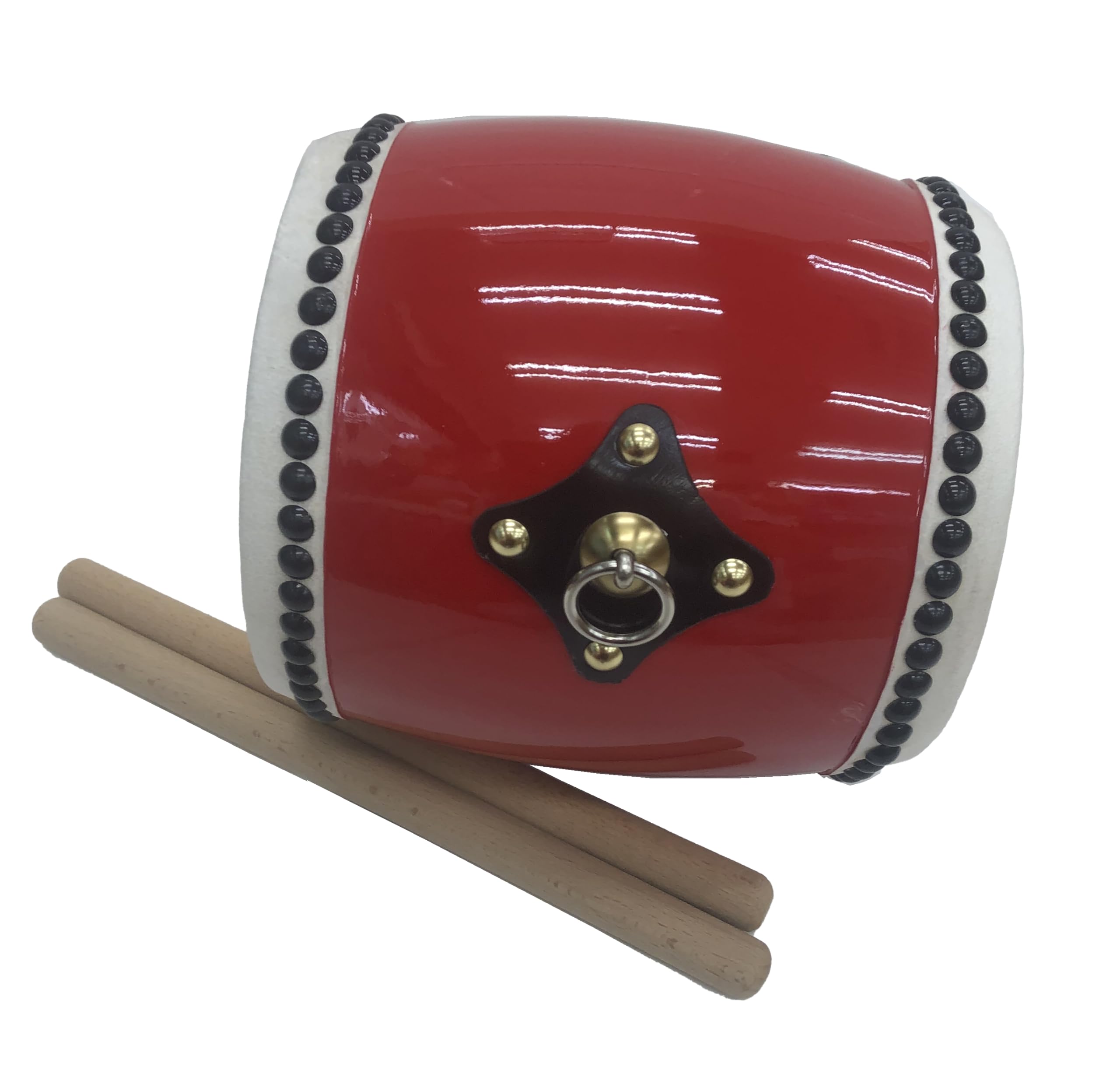 Amazon.co.jp: うちなーむん エイサー大太鼓 直径18cm 本体とバチ2本の