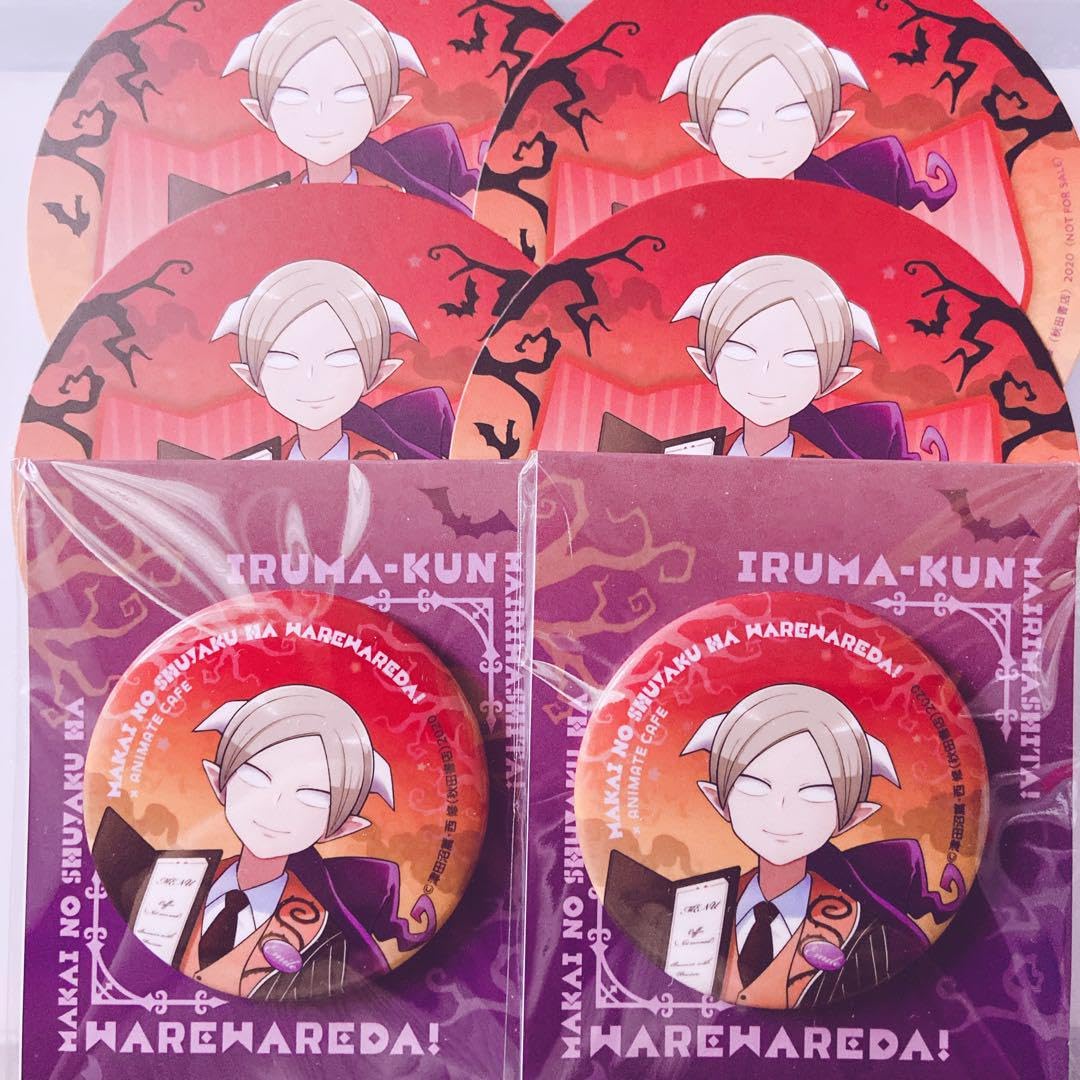 レイラーウツ 缶バッジ 鬱先生 魔界の主役は我々だ 缶バッジ 鬱先生