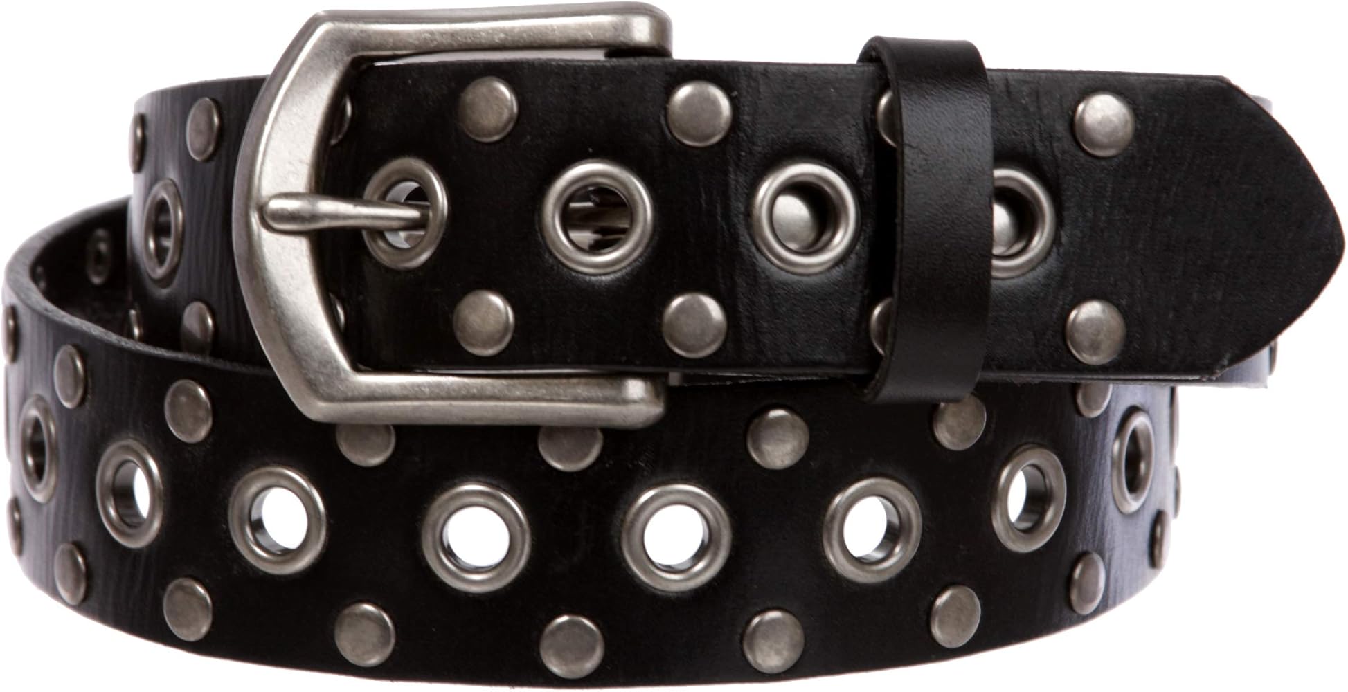Beltiscool Casual Riveted Studded Grommets & Studs Solid Leather
