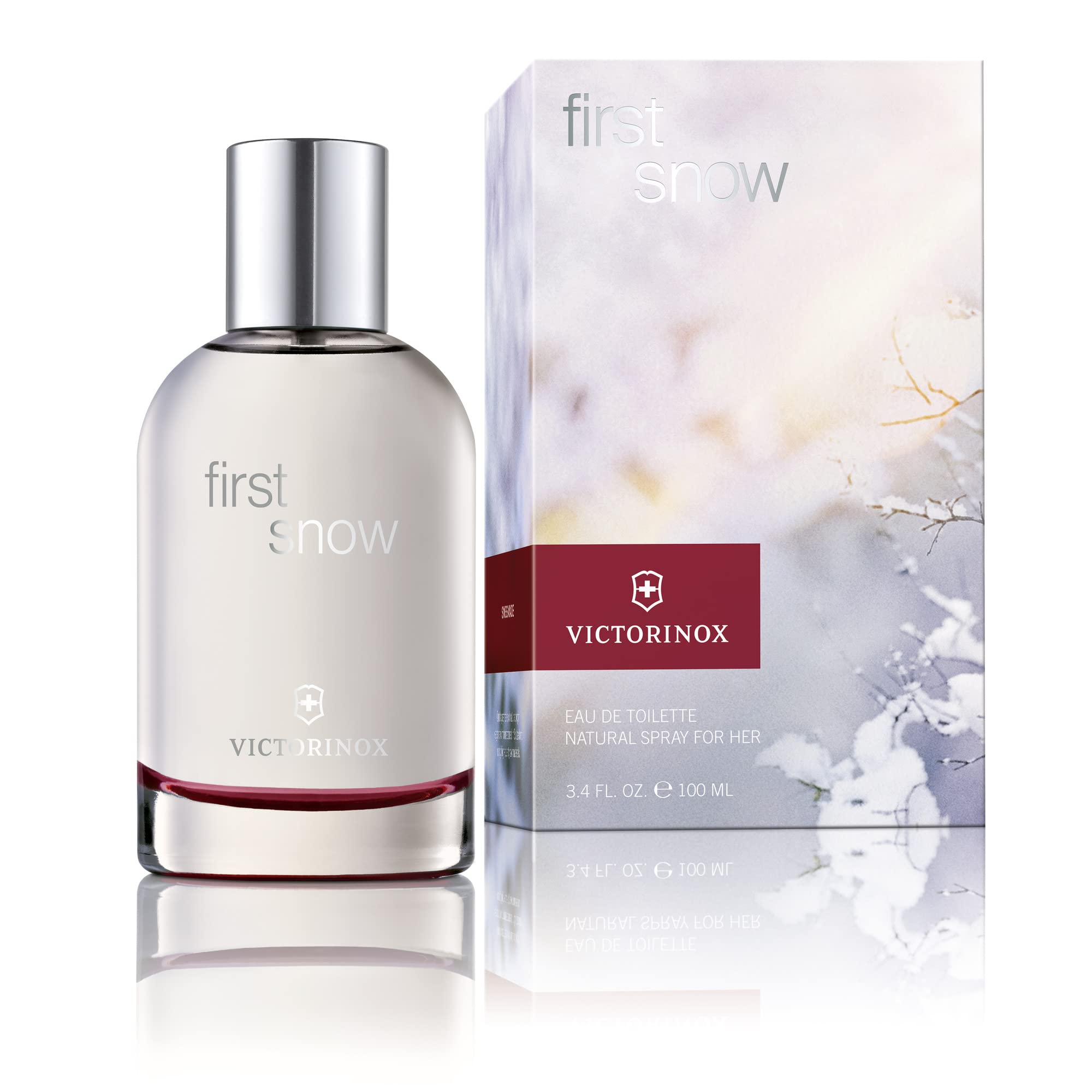 Amazon.com : Victorinox First Snow Eau de Toilette100ml/3.4 oz