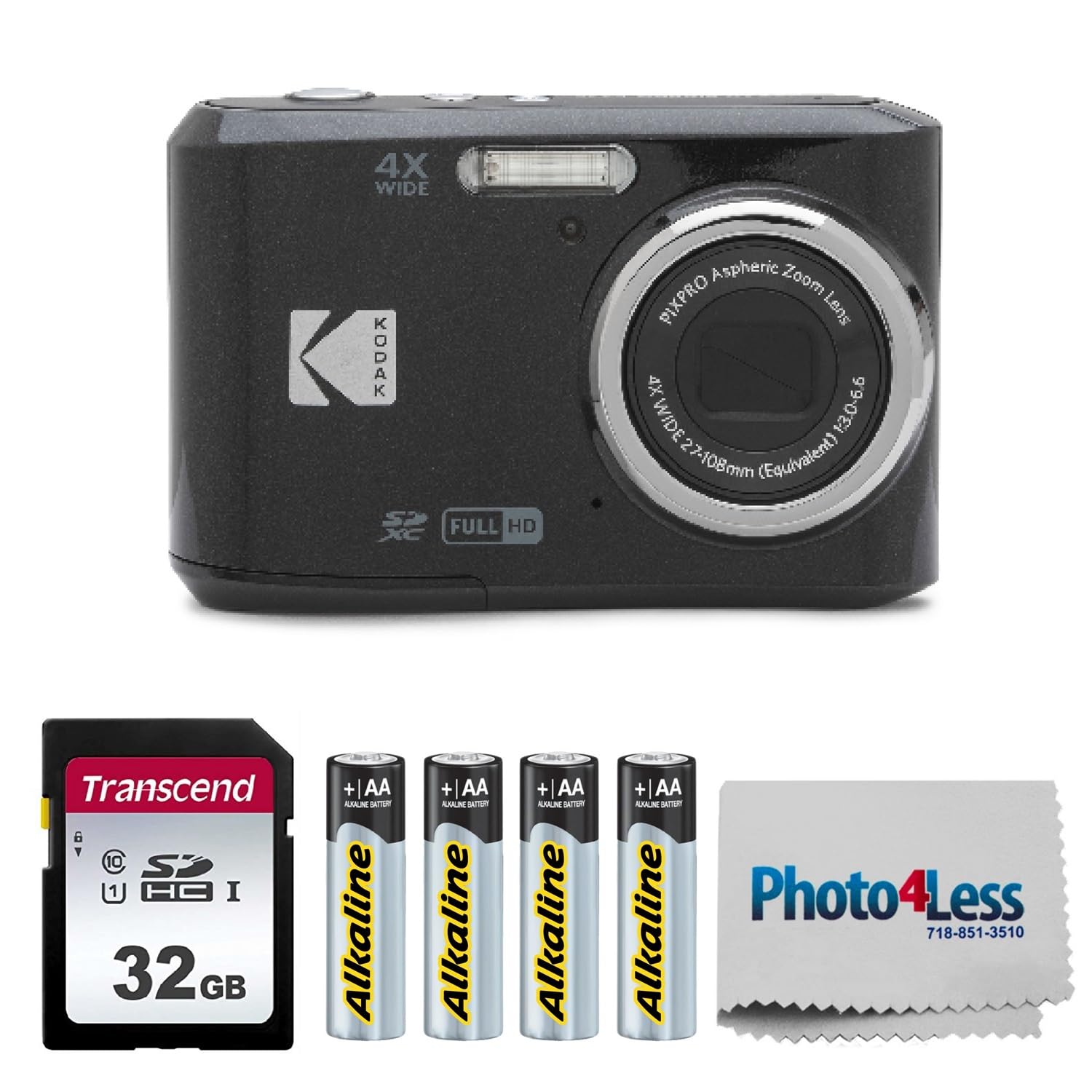 Amazon.com : KODAK PIXPRO FZ45 16MP Digital Camera with 4X Optical