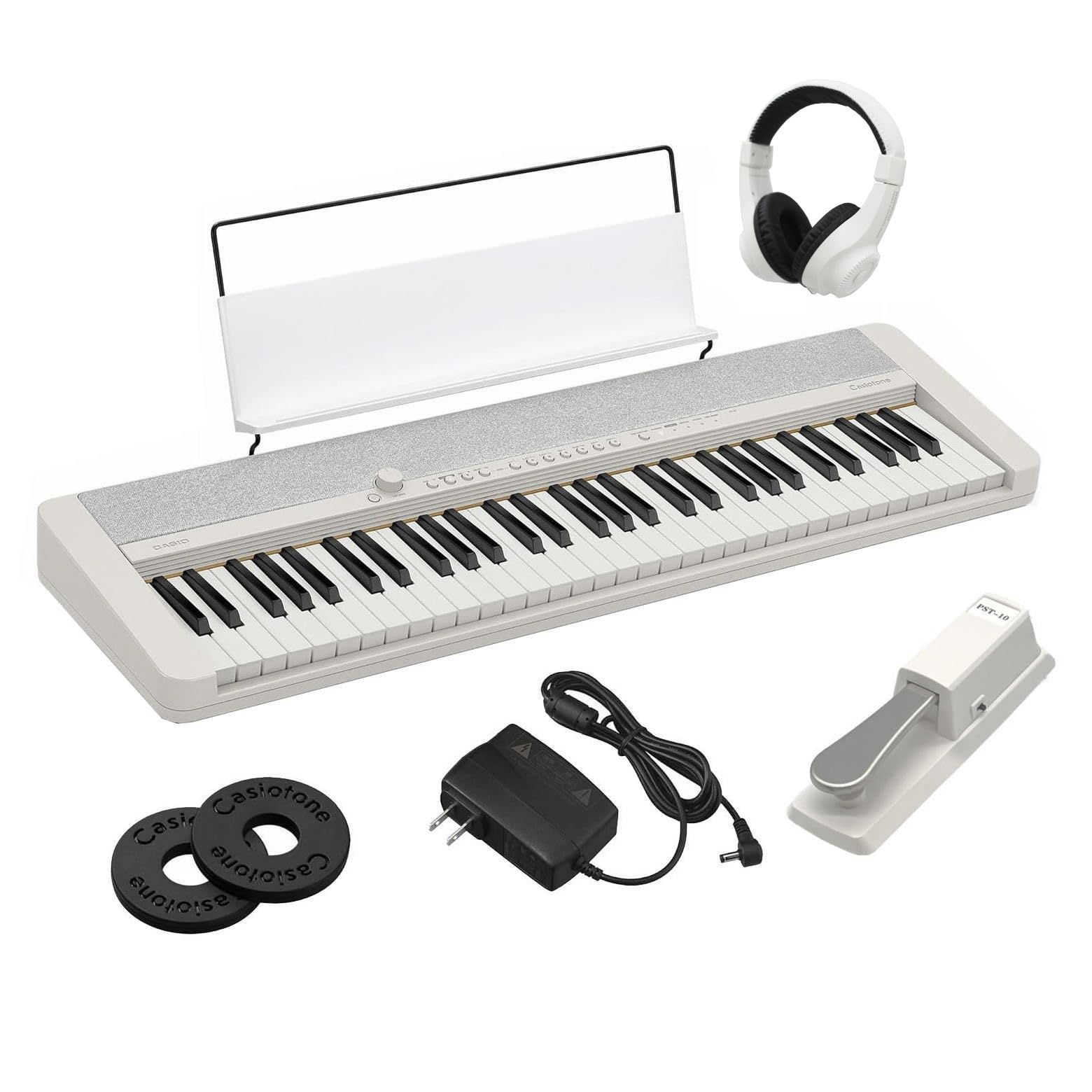 Amazon | 【すぐに使えるペダル&ヘッドホン付きセット】CASIO カシオ