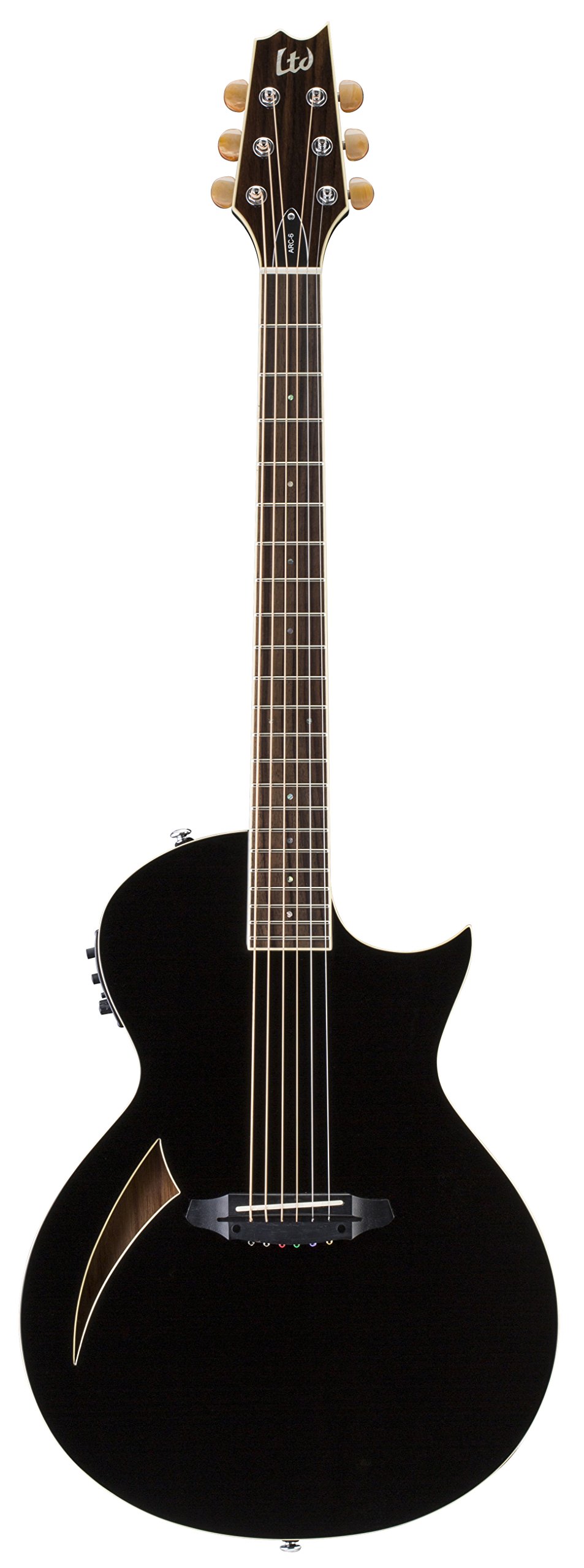 Amazon | ESP LTL6BLK LTD TL-6 Black 6弦 Acoustic Resonant Chamber