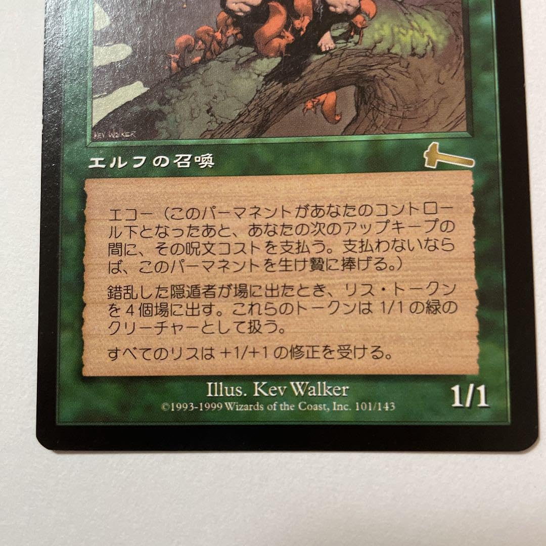 Amazon.co.jp: MTG 日本語 錯乱した隠遁者 Deranged Hermi : おもちゃ