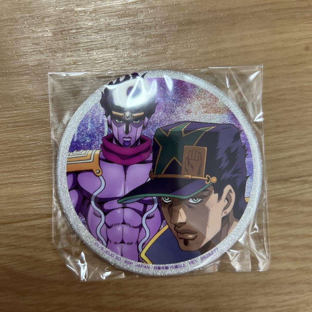 Amazon.co.jp: ジョジョの奇妙な冒険 缶バッジ 限定 空条 承太郎