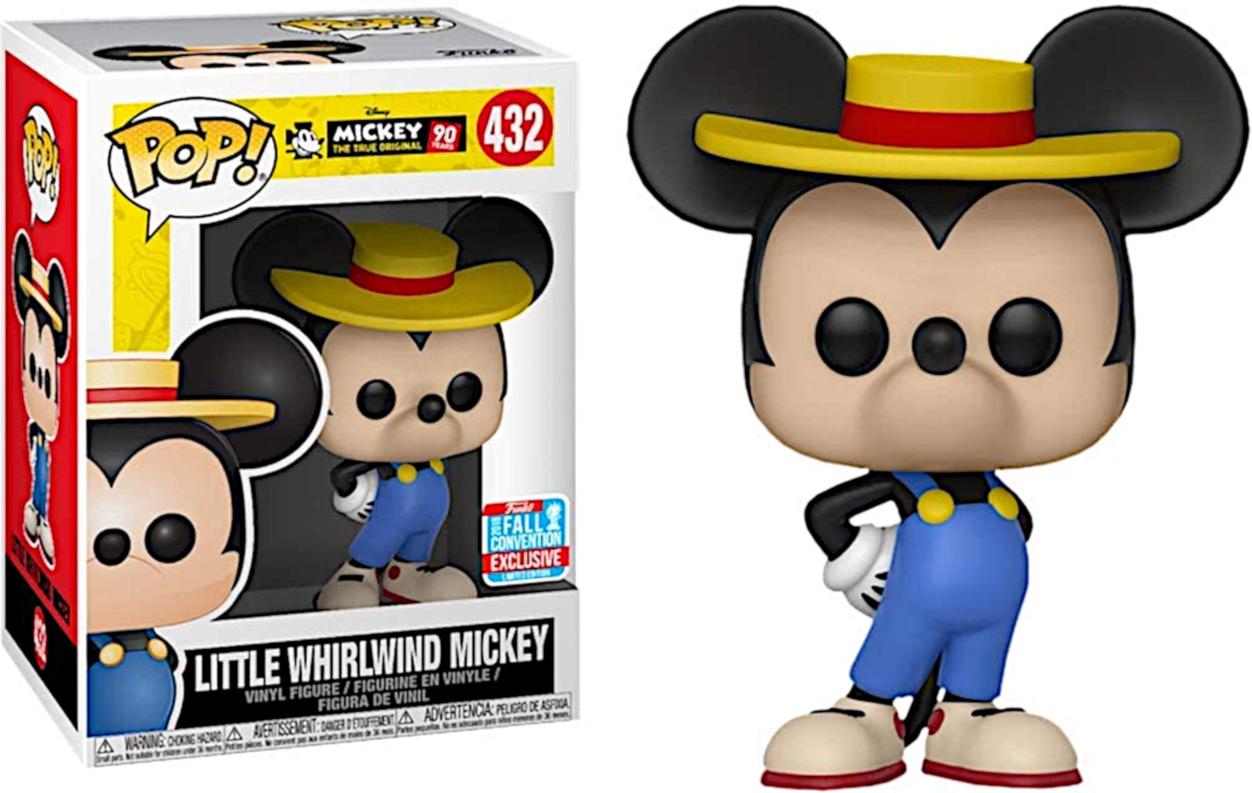 Amazon.com: Pop Vinyl Disney Little Whirlwind Mickey Mouse 90th