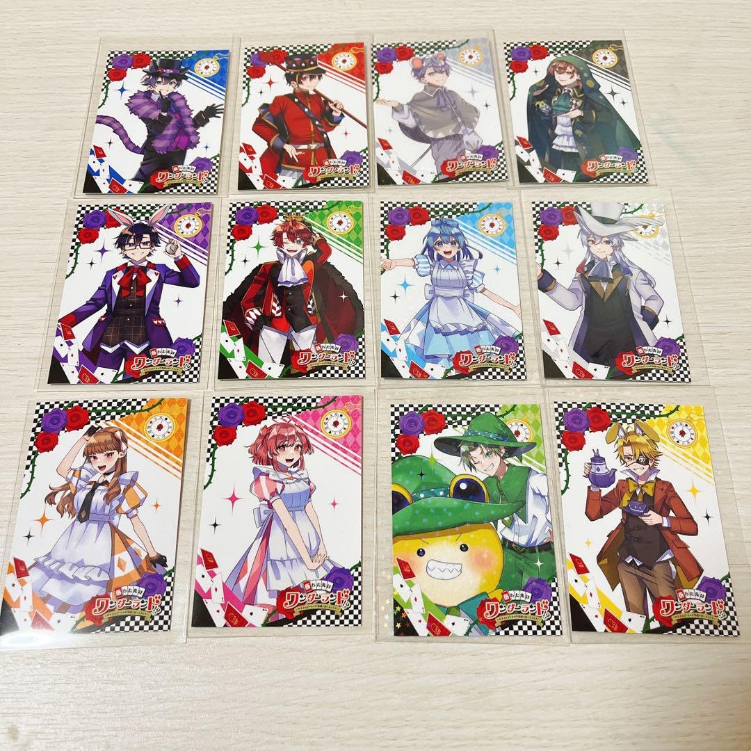 Amazon.co.jp: カラフルピーチ ワンダーランドトレカ等身フルセット全