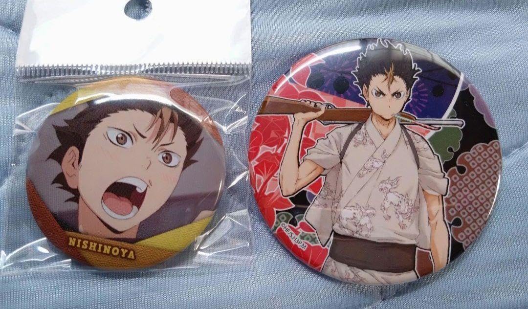 Amazon.co.jp: ハイキュー 西谷夕 缶バッジセット 夏祭り 浴衣 : おもちゃ