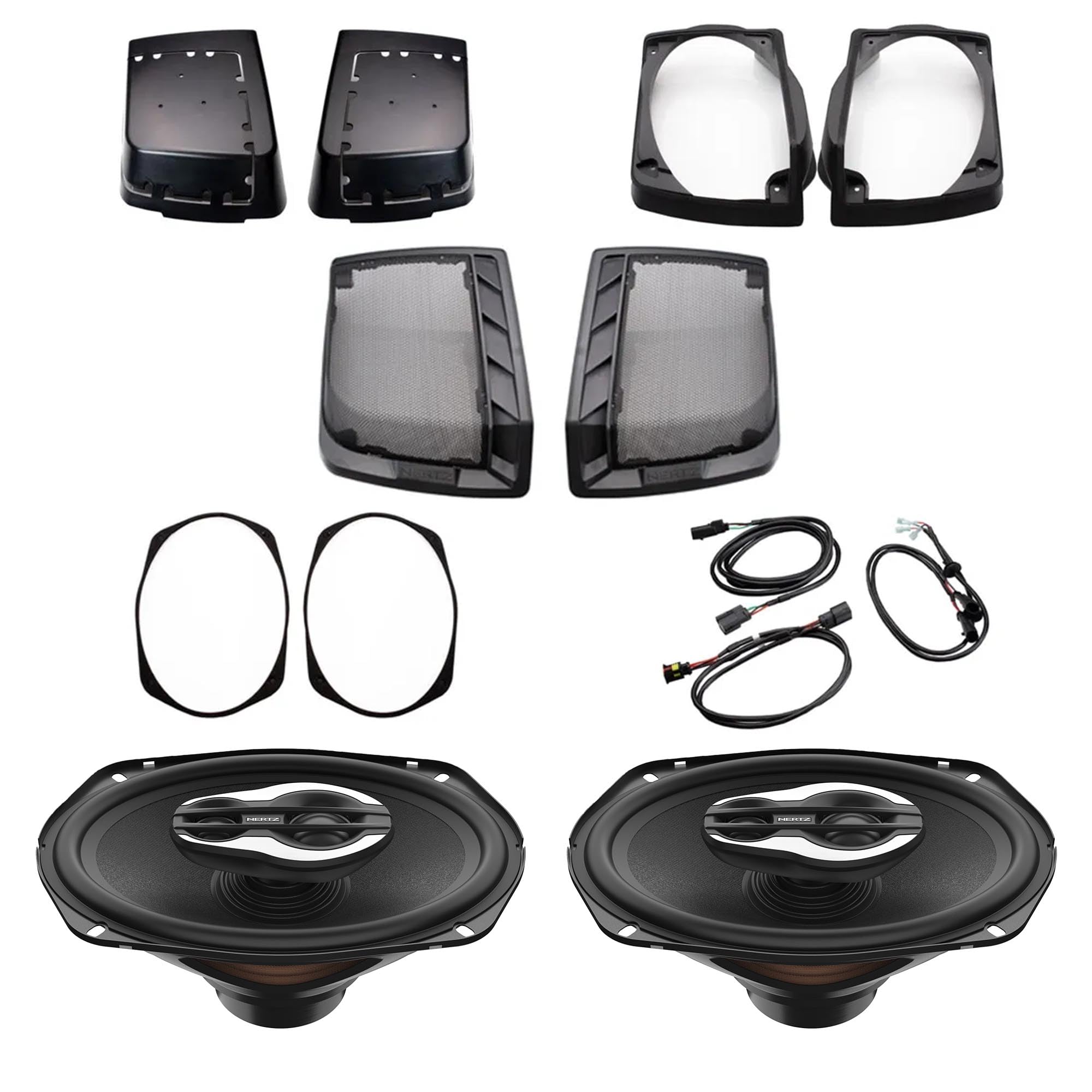 Amazon.com: Hertz HD13H 6x9: Compatible with 98-13 Road Glide and