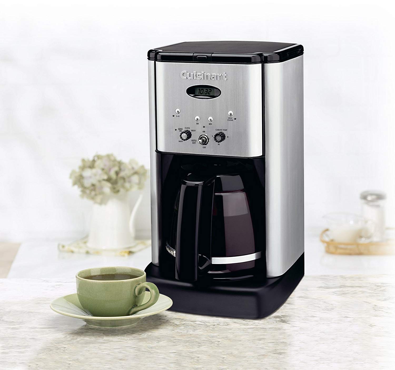 Amazon | Cuisinart DCC-1200 12カップ コーヒーメーカー ブラック