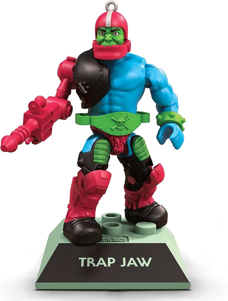 Amazon.com: Mega Construx Masters of The Universe Trap Jaw Figure