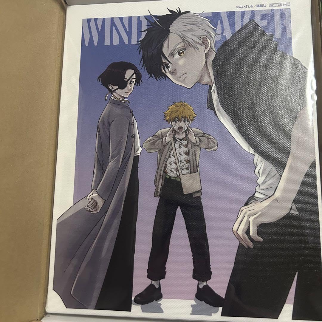 Amazon.co.jp: wind breaker 桜遥 蘇枋隼飛 楡井秋彦 キャンバスアート