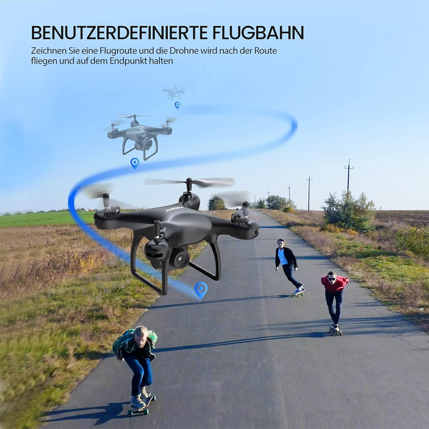 Tomzon D28 ドローン ユーザーマニュアル