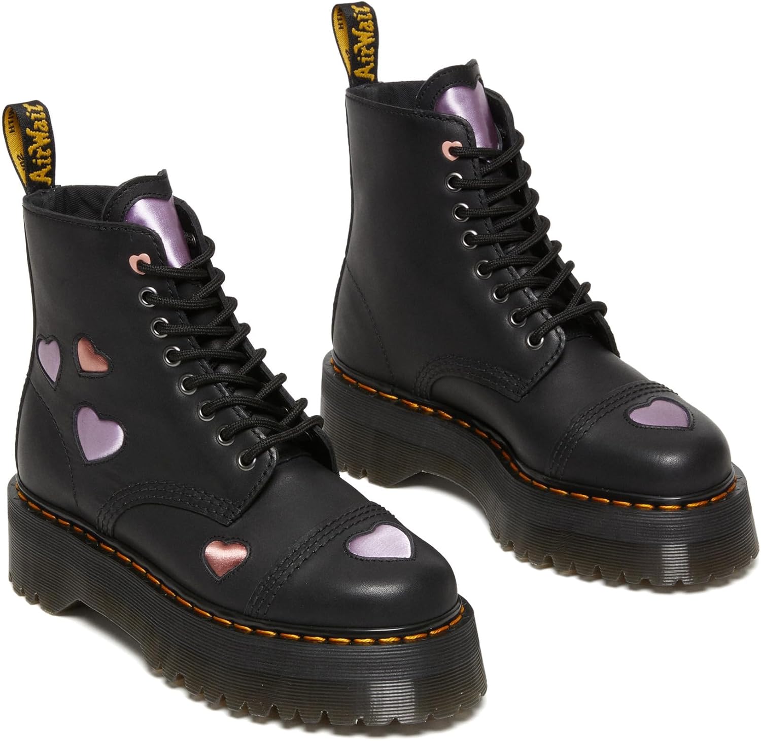 Amazon | Dr. Martens Sinclair Heart, ブラック, 5 | Dr.Martens