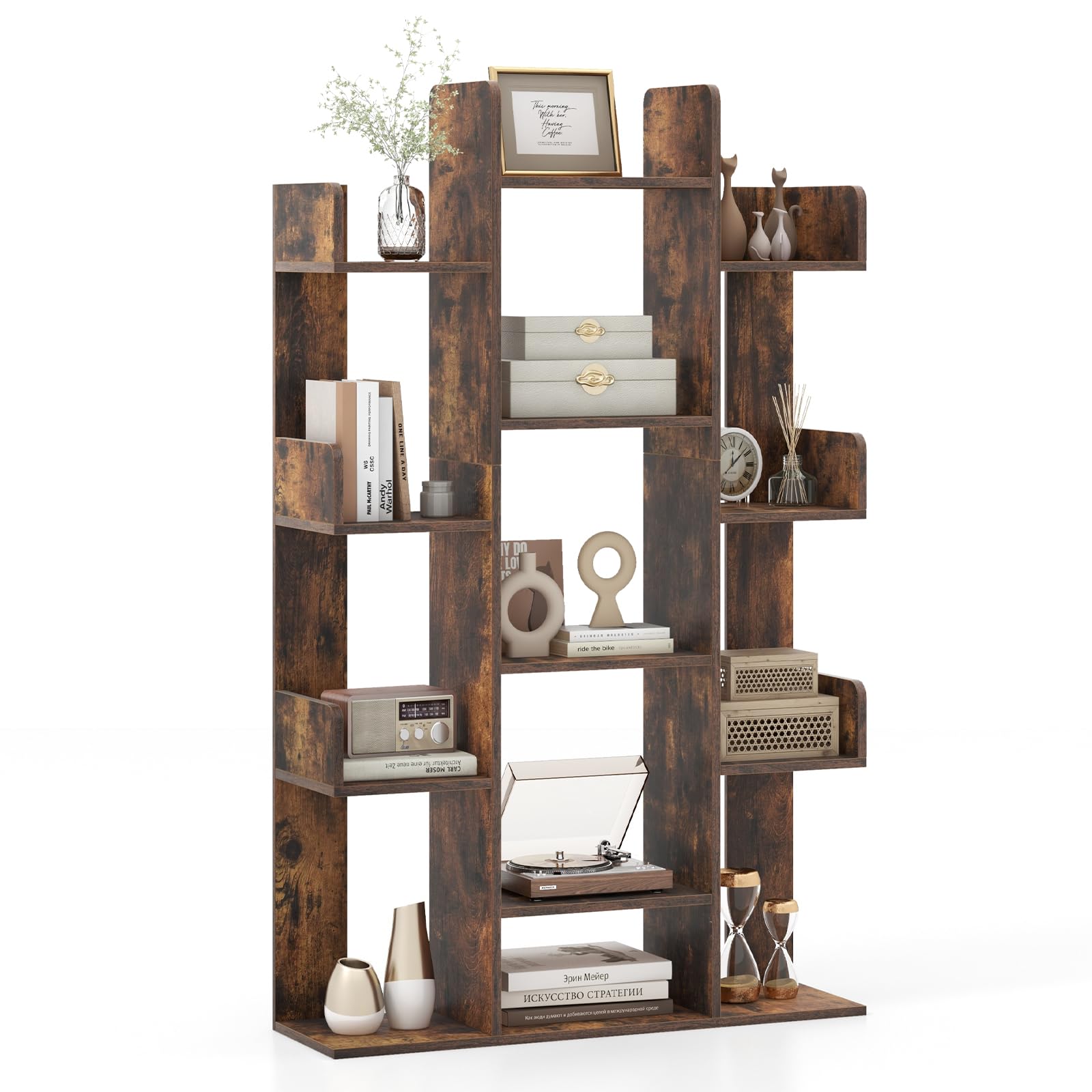 Amazon.com: Giantex 7-Cube Tree Bookshelf, 55.5