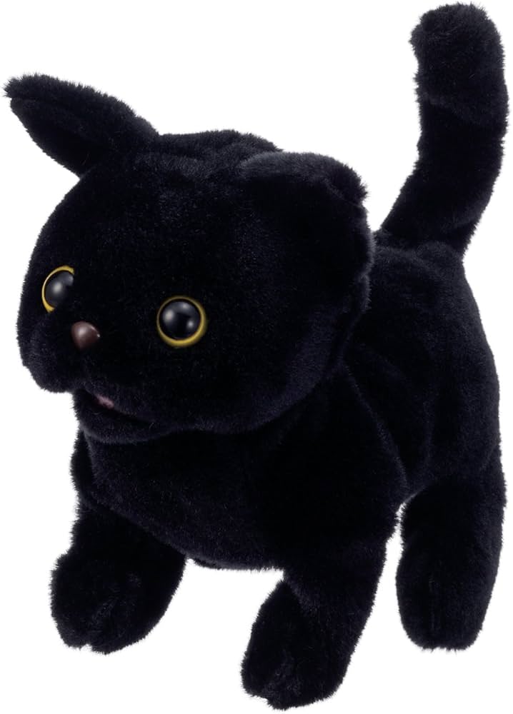 Amazon.co.jp: TRICKY CAT (トリッキー キャット) 黒猫 ぬいぐるみ